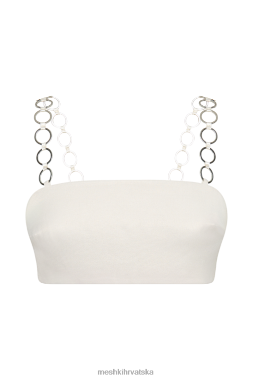 Meshki pyper ring crop top XH4NH1214 odjeća bež