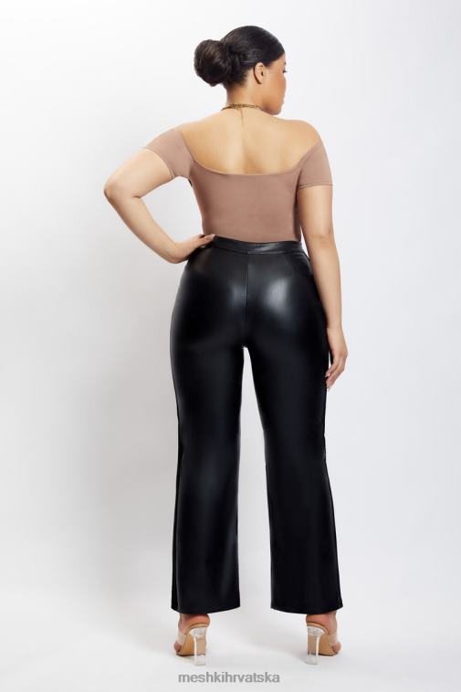 Meshki breanna izrezan bodi XH4NH1220 odjeća svijetlosmeđa