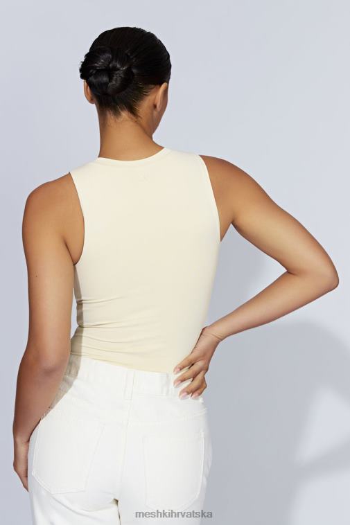 Meshki jordyn tenk bodi bez rukava XH4NH1216 odjeća krema