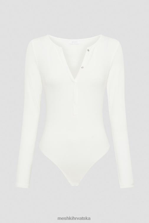 Meshki naomi bodi dugih rukava XH4NH925 odjeća bijela