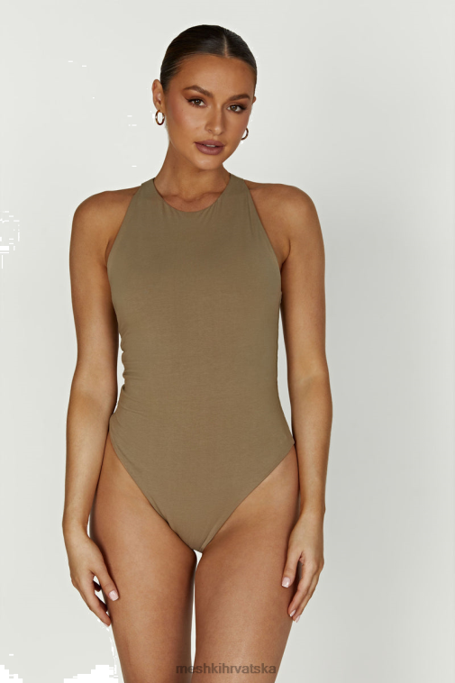 Meshki sawyer racer bodi XH4NH810 odjeća maslina