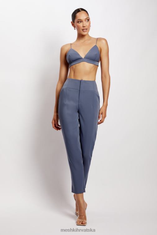 Meshki Cynthia trokut bralette XH4NH1137 odjeća čelično plava boja