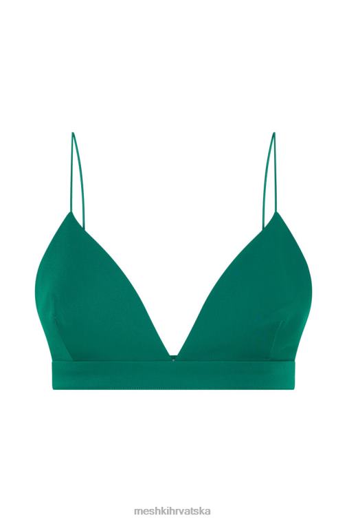 Meshki Cynthia trokut bralette XH4NH999 odjeća tamnozelene boje