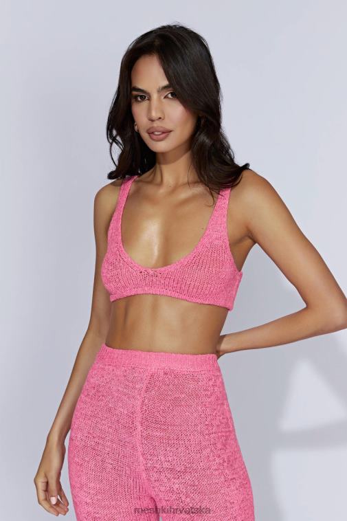 Meshki mary plesti bralette XH4NH1108 odjeća žvakaća guma ružičasta