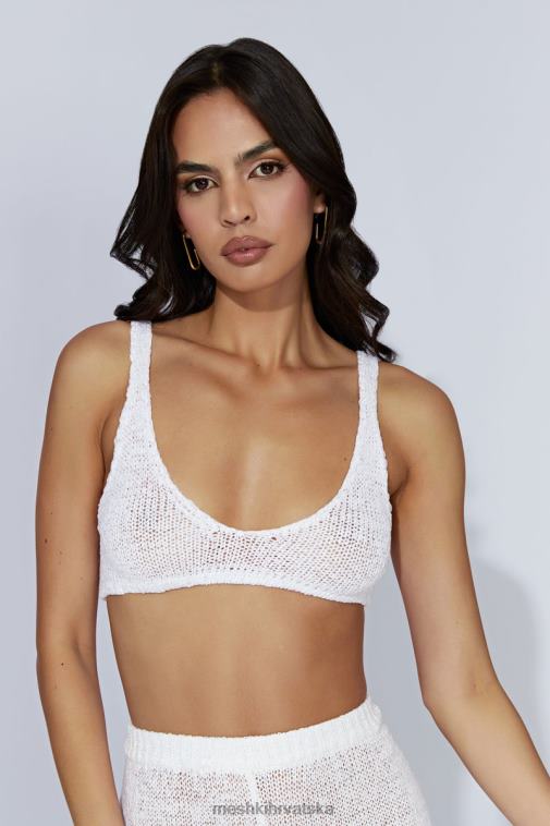 Meshki mary plesti bralette XH4NH890 odjeća bijela