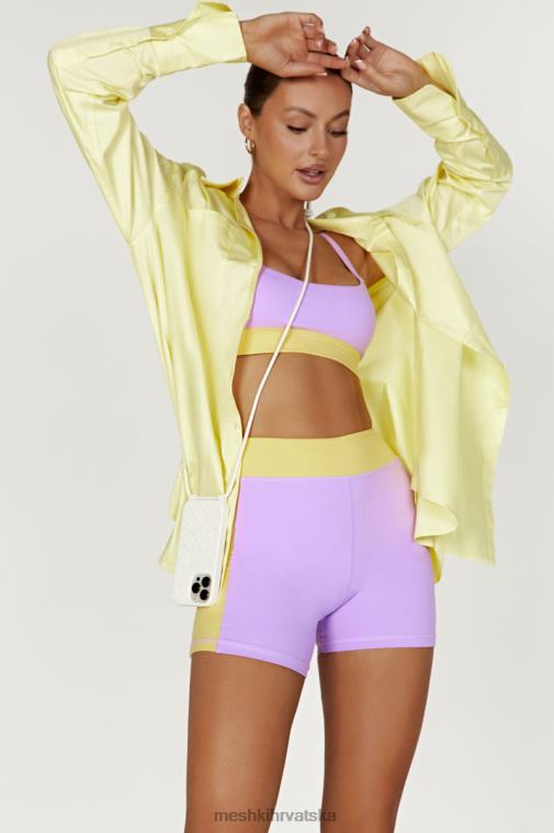 Meshki nickie dvobojna sportska majica XH4NH1059 odjeća lila/žuta