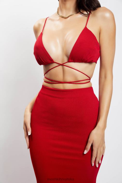 Meshki suzie triangle bralette XH4NH1197 odjeća čili paprika