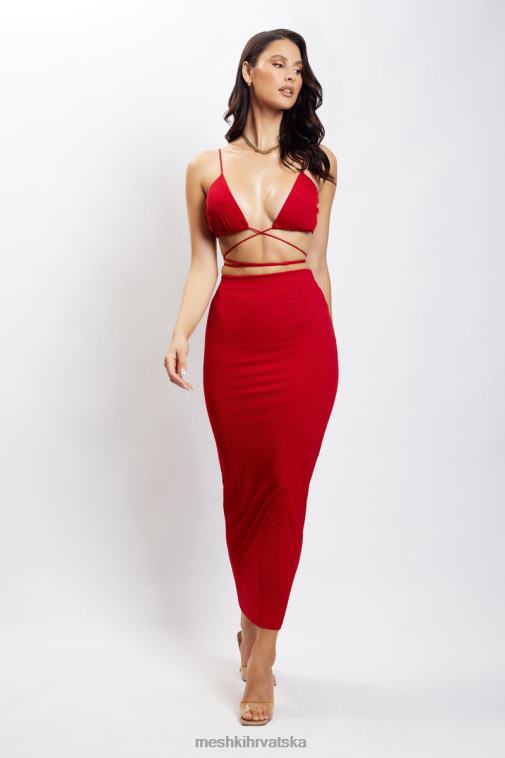 Meshki suzie triangle bralette XH4NH1197 odjeća čili paprika