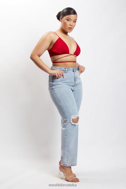 Meshki suzie triangle bralette XH4NH1197 odjeća čili paprika