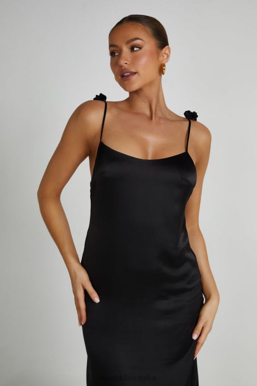 Meshki elenora ružičasta haljina XH4NH167 odjeća crno