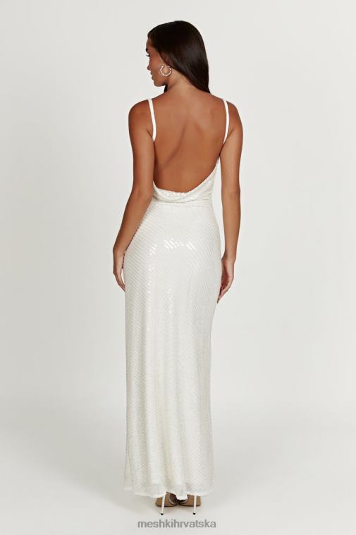 Meshki marise haljina sa šljokicama XH4NH207 odjeća bijela