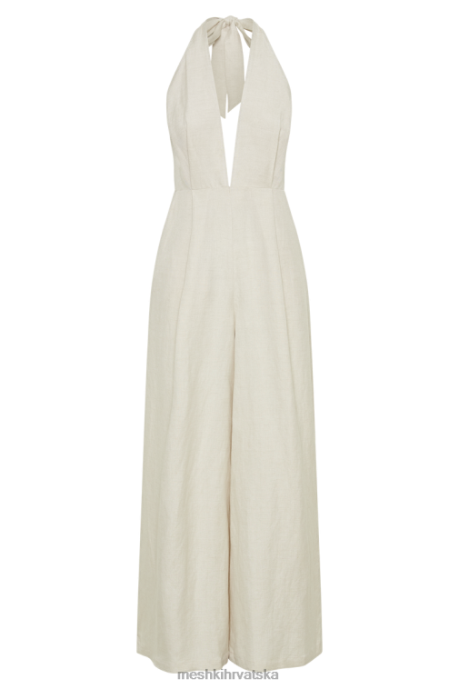Meshki blanca laneni kombinezon s halterima XH4NH1228 odjeća prirodni