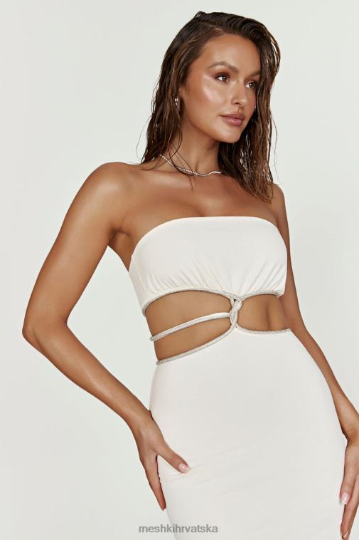 Meshki billie maxi haljina bez naramenica XH4NH640 odjeća kost