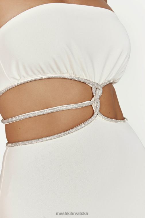 Meshki billie maxi haljina bez naramenica XH4NH640 odjeća kost