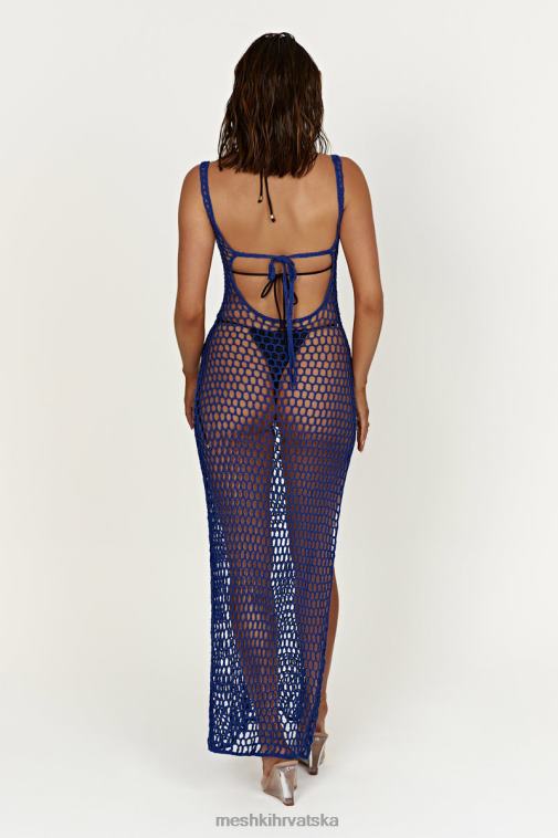 Meshki bodhi heklana maksi haljina XH4NH729 odjeća kobalt plava
