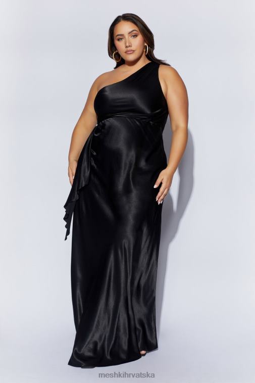 Meshki calliope maxi haljina na jedno rame XH4NH353 odjeća crno