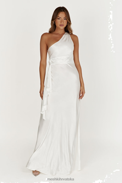 Meshki calliope maxi haljina na jedno rame XH4NH419 odjeća bijela