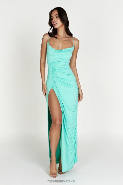 Meshki candice maxi haljina s naborima XH4NH398 odjeća metvica