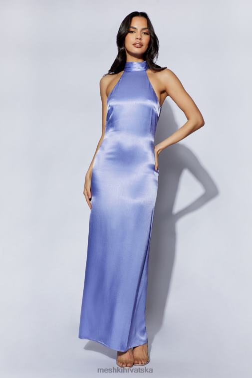 Meshki claire maxi haljina sa satenskim zastorom XH4NH392 odjeća lavanda