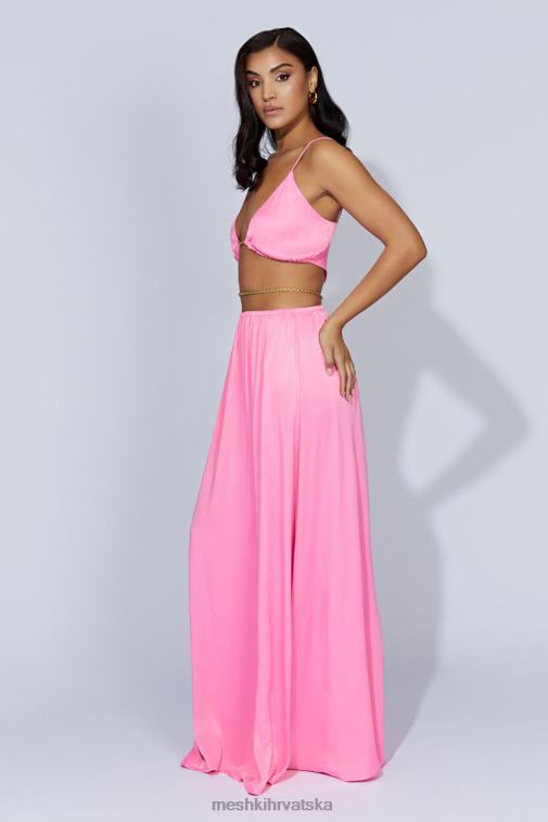 Meshki colette maxi haljina s lancem XH4NH597 odjeća žvakaća guma ružičasta