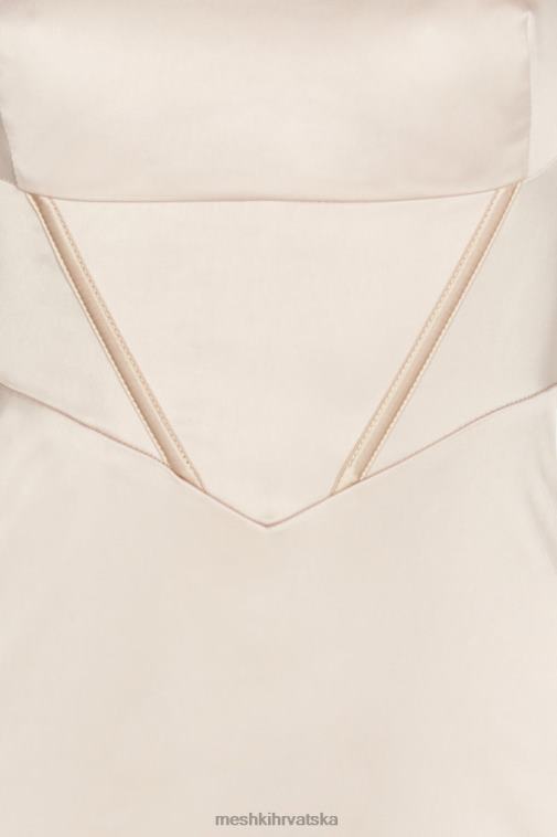 Meshki desirie korzet maxi haljina XH4NH471 odjeća šampanjac