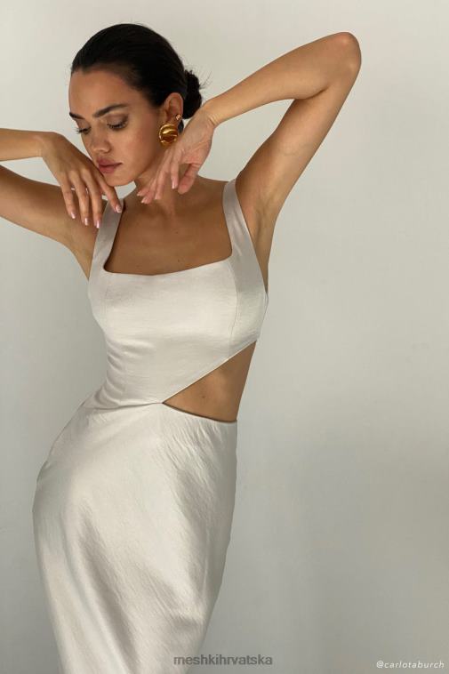 Meshki gianna maxi haljina XH4NH424 odjeća srebro