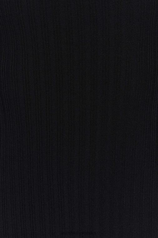 Meshki imani pletena maksi haljina bez naramenica XH4NH645 odjeća crno