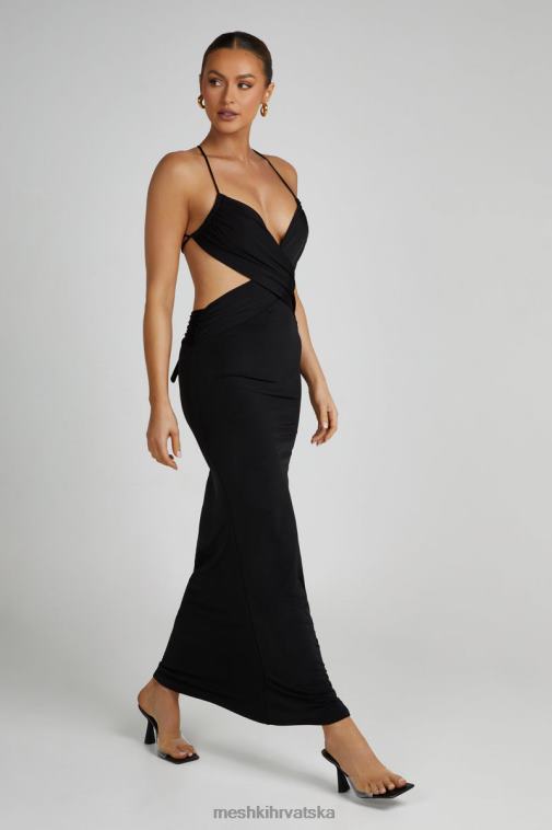 Meshki indiana uska maksi haljina XH4NH296 odjeća crno