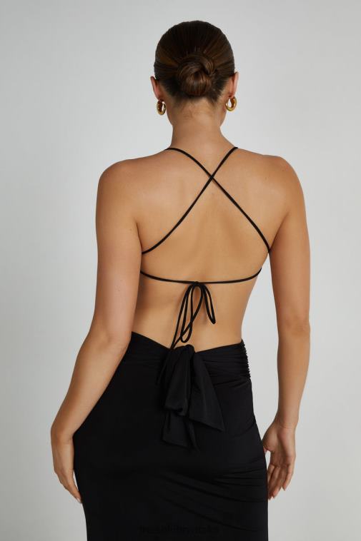 Meshki indiana uska maksi haljina XH4NH296 odjeća crno