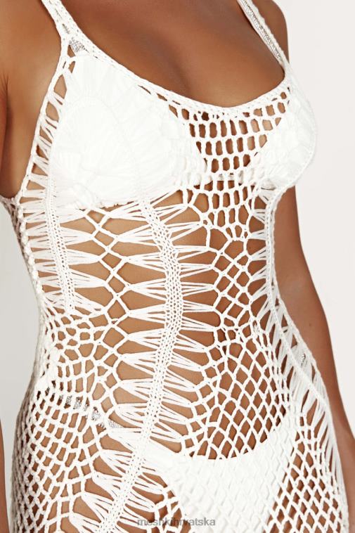 Meshki josephine heklana maksi haljina XH4NH432 odjeća bijela