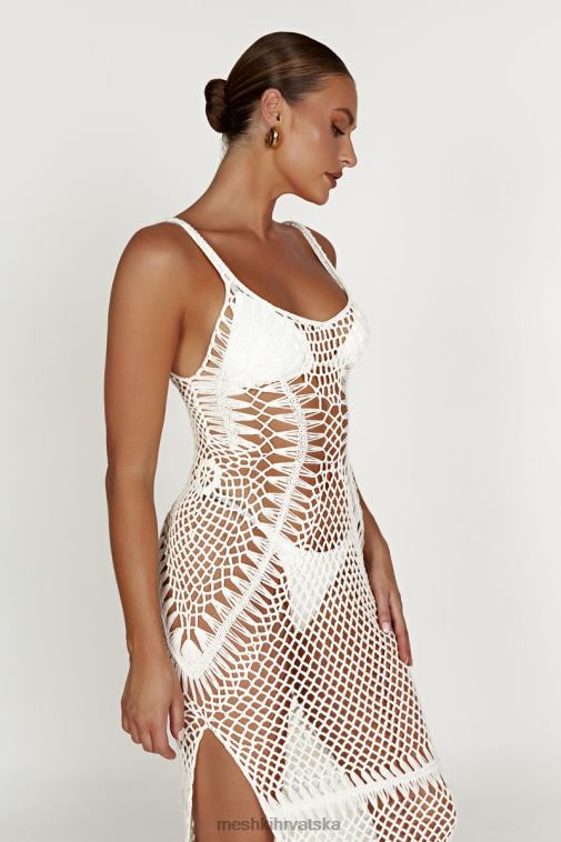 Meshki josephine heklana maksi haljina XH4NH432 odjeća bijela