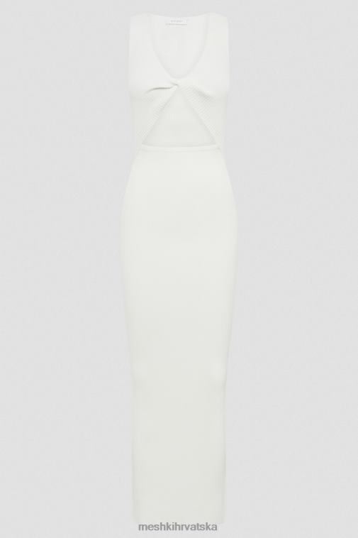 Meshki kaesha pletena maksi haljina XH4NH227 odjeća bijela