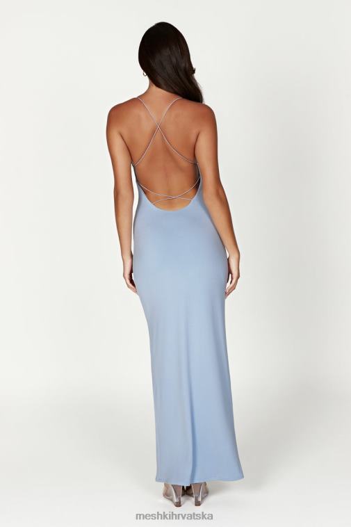 Meshki sinead twist maxi haljina XH4NH337 odjeća puder plava