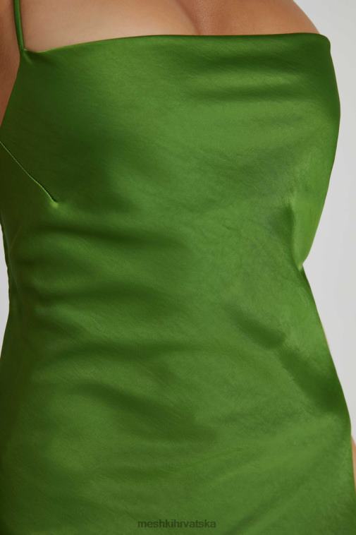 Meshki sydney slip maxi haljina s ravnim izrezom XH4NH154 odjeća smaragd