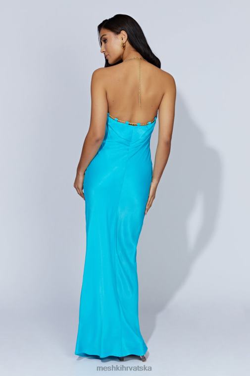Meshki sylvie lančana maksi haljina XH4NH608 odjeća akvamarin
