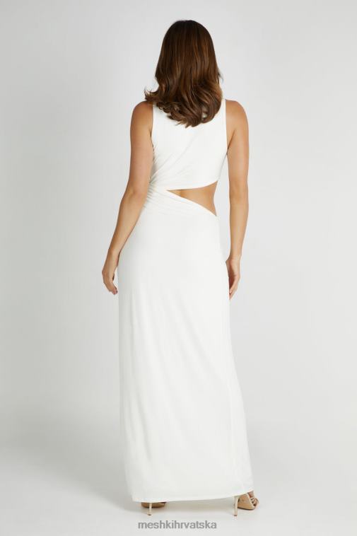 Meshki vienna uska maksi haljina XH4NH209 odjeća bijela