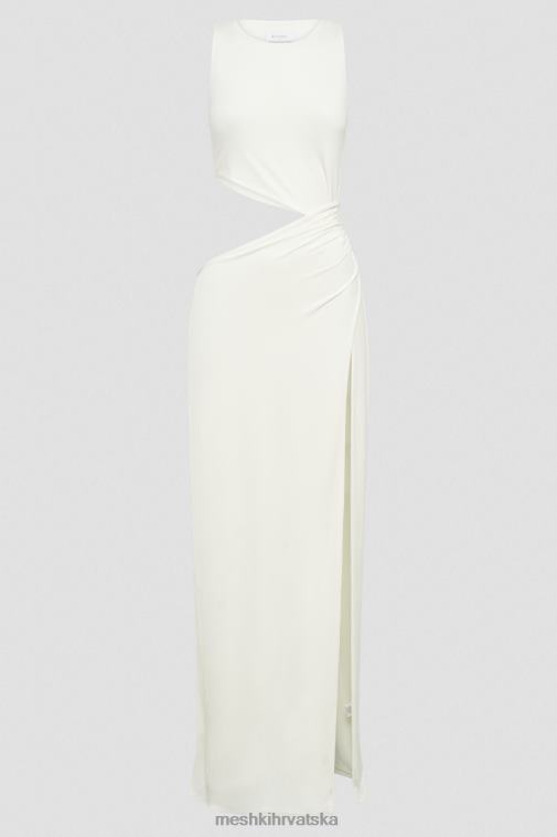 Meshki vienna uska maksi haljina XH4NH209 odjeća bijela