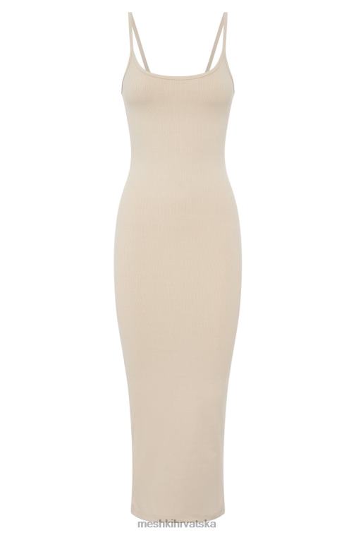 Meshki alexis rebrasta cami midi haljina XH4NH431 odjeća krema