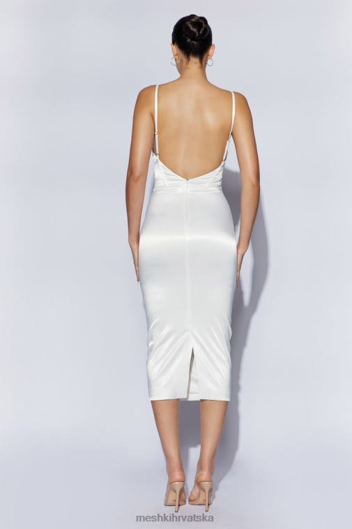 Meshki brie korzet midi haljina XH4NH663 odjeća bijela