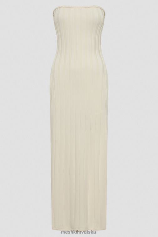 Meshki dolce extreme midi haljina bez naramenica XH4NH265 odjeća slonovača