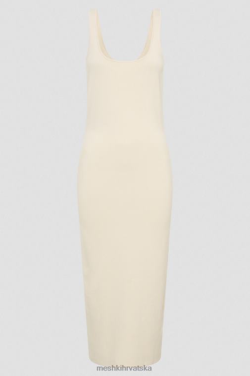 Meshki janie midi haljina bez leđa XH4NH291 odjeća krema
