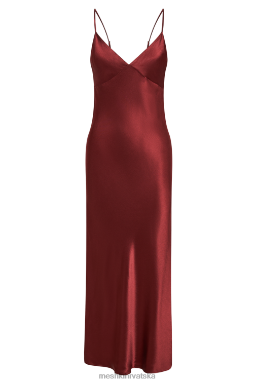 Meshki kiko midi haljina od satena i šifona XH4NH16 odjeća bobica