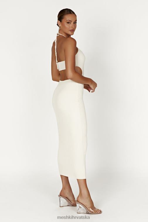 Meshki morgan halter pletena midi haljina XH4NH401 odjeća krema