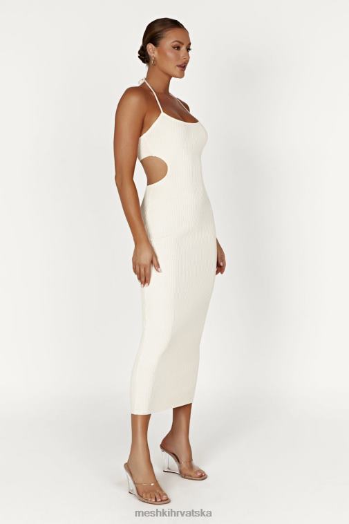 Meshki morgan halter pletena midi haljina XH4NH401 odjeća krema