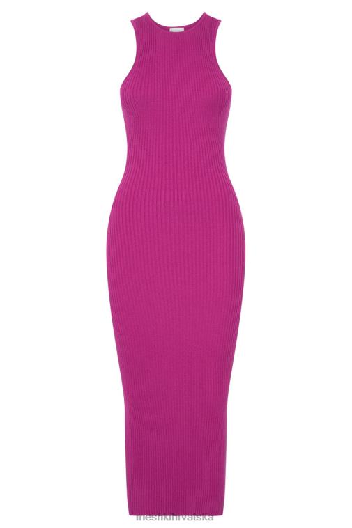 Meshki sienna pletena midi haljina XH4NH718 odjeća ljubičica