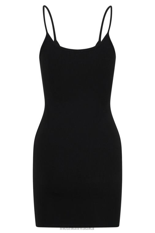 Meshki alexis mini rebrasta haljina XH4NH725 odjeća crno