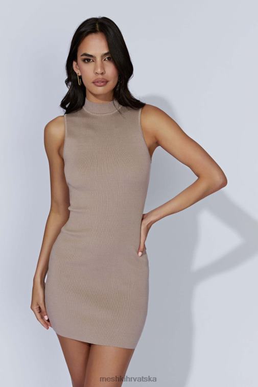 Meshki delia pletena mini haljina bez rukava XH4NH633 odjeća tupe