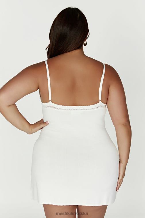 Meshki ellis pointelle pletena mini haljina XH4NH247 odjeća bijela