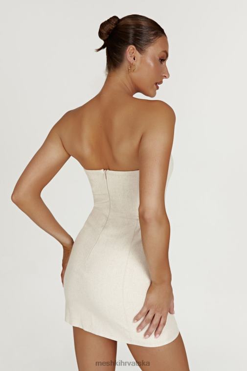 Meshki maci lanena mini haljina XH4NH381 odjeća prirodni