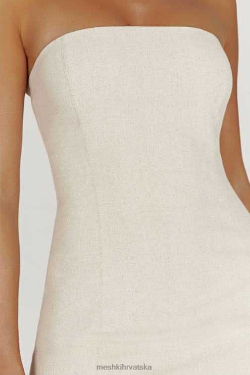 Meshki maci lanena mini haljina XH4NH381 odjeća prirodni